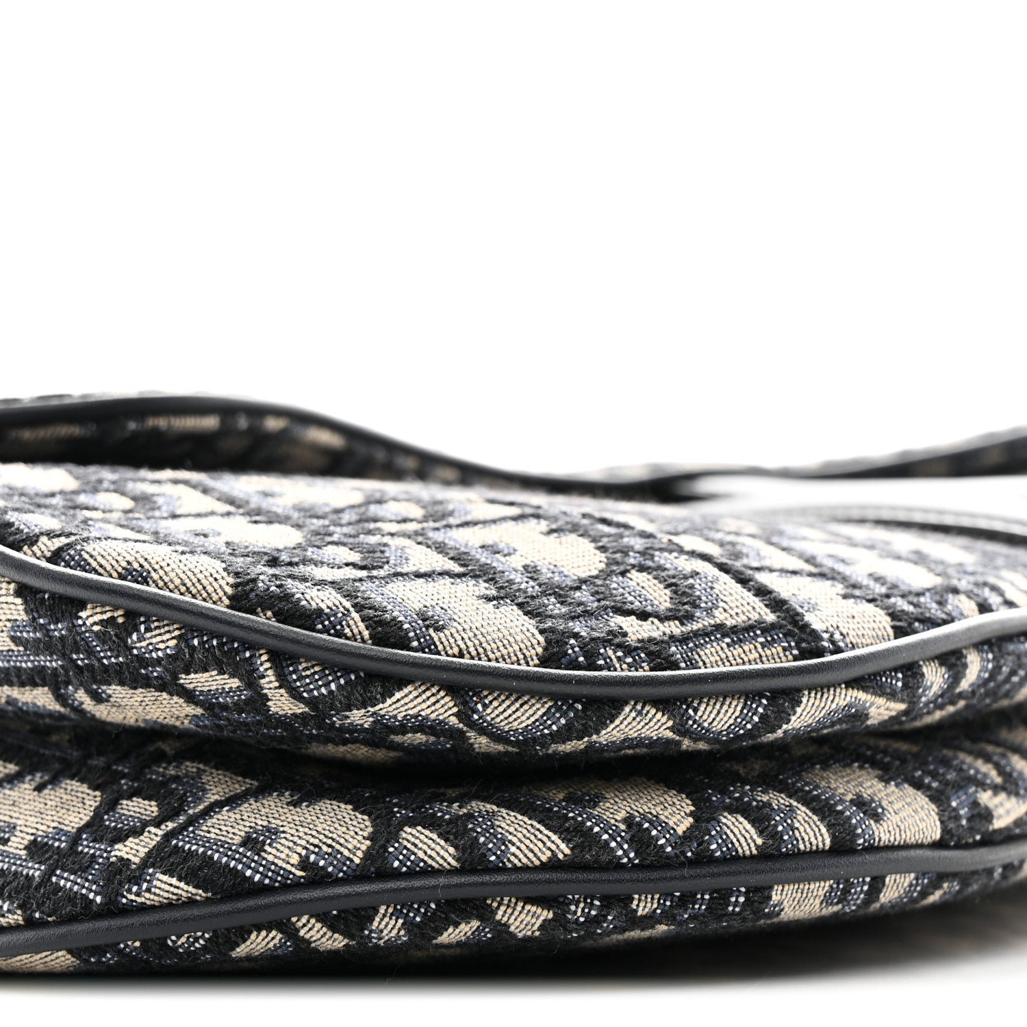 Oblique Saddle Bag Blue