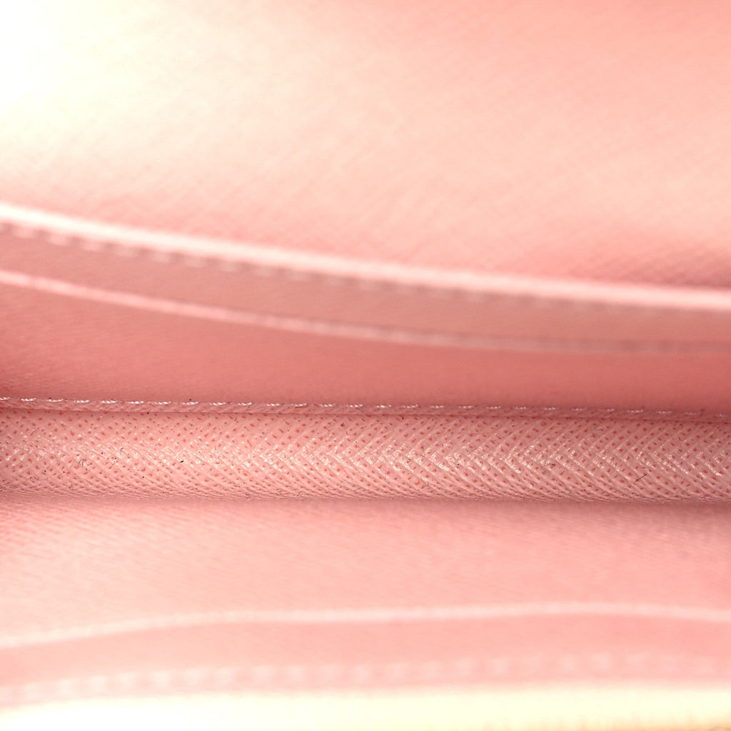 Damier Azur Rosalie Coin Purse Rose Ballerine