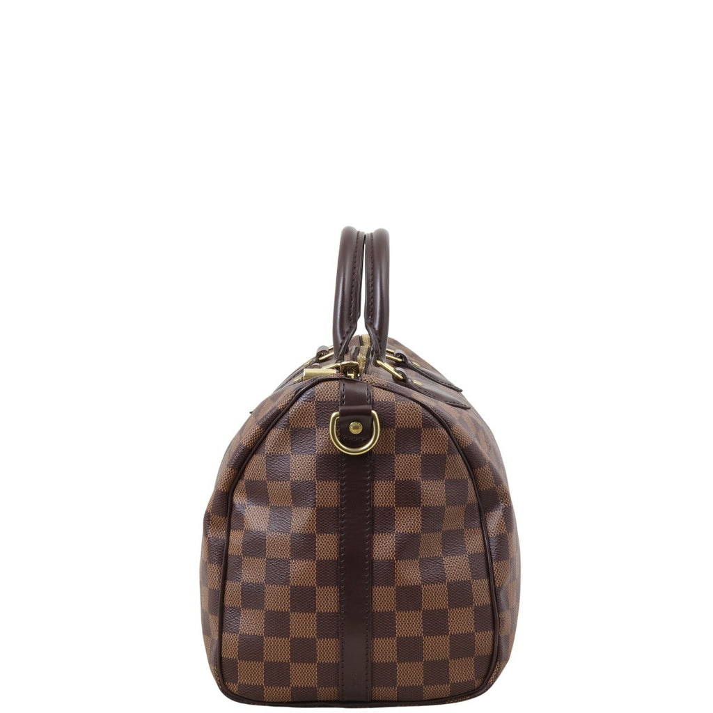 Louis Vuitton Speedy 30 Bandouliere Damier Ebene