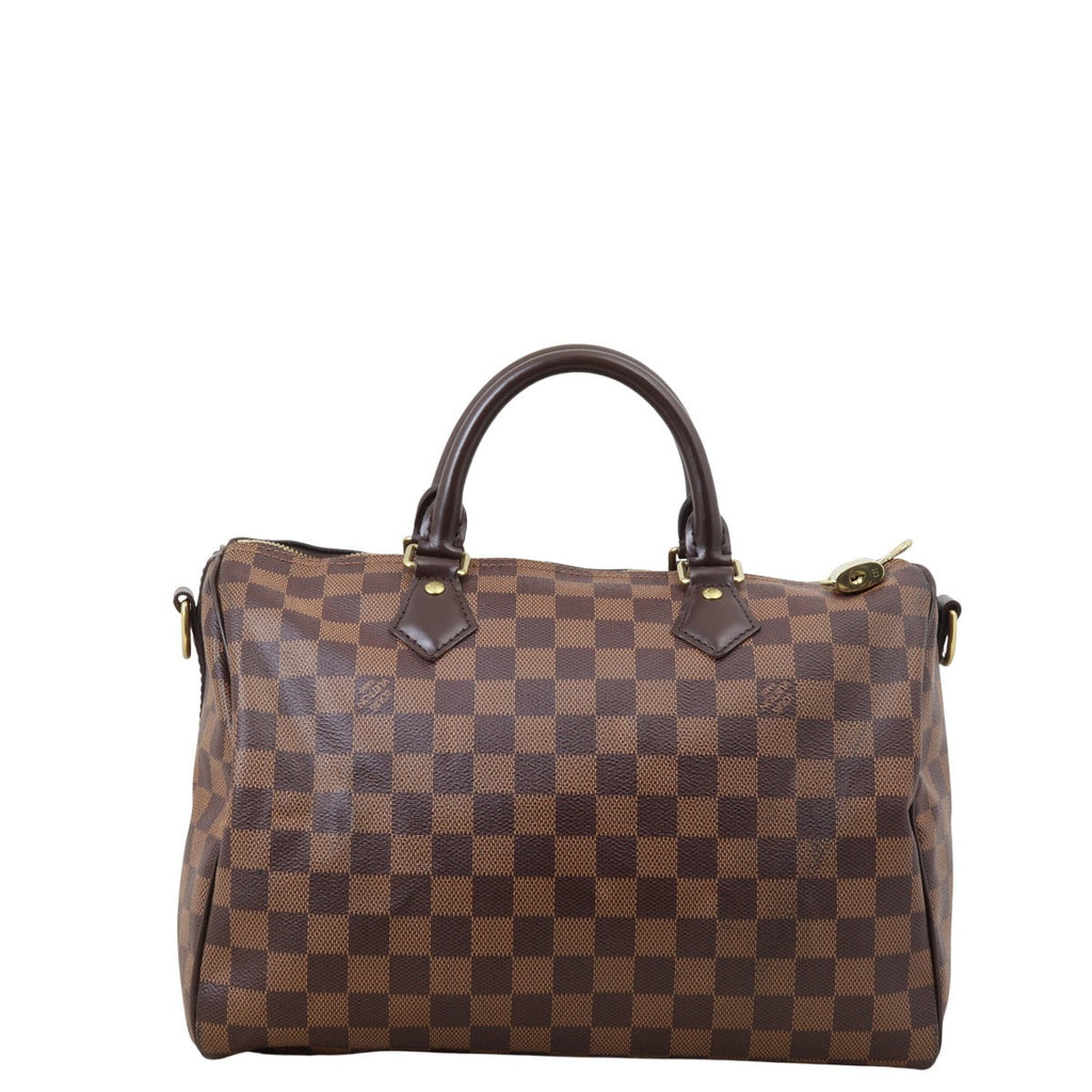 Louis Vuitton Speedy 30 Bandouliere Damier Ebene