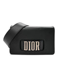 Smooth Calfskin Dio(r)evolution Flap Bag Black