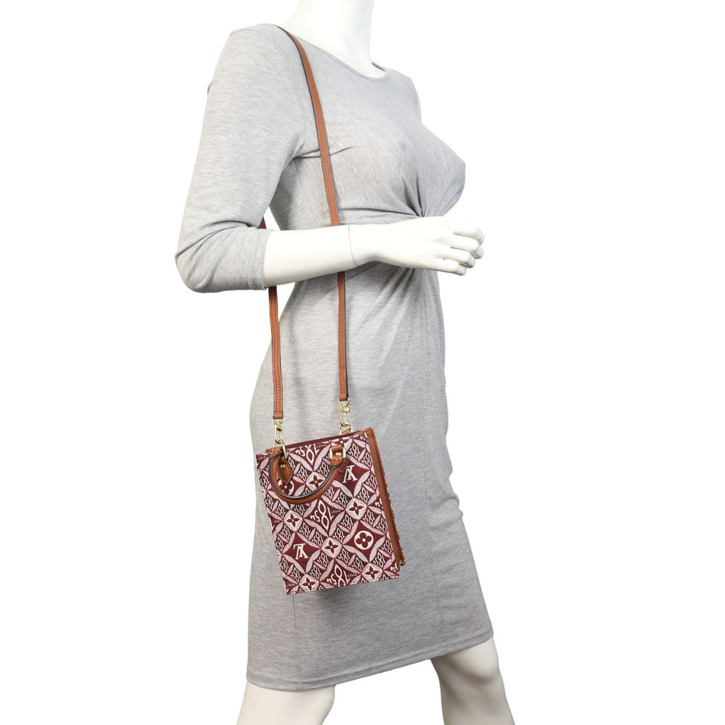 Louis Vuitton Petit Sac Plat Monogram Jacquard Since 1854