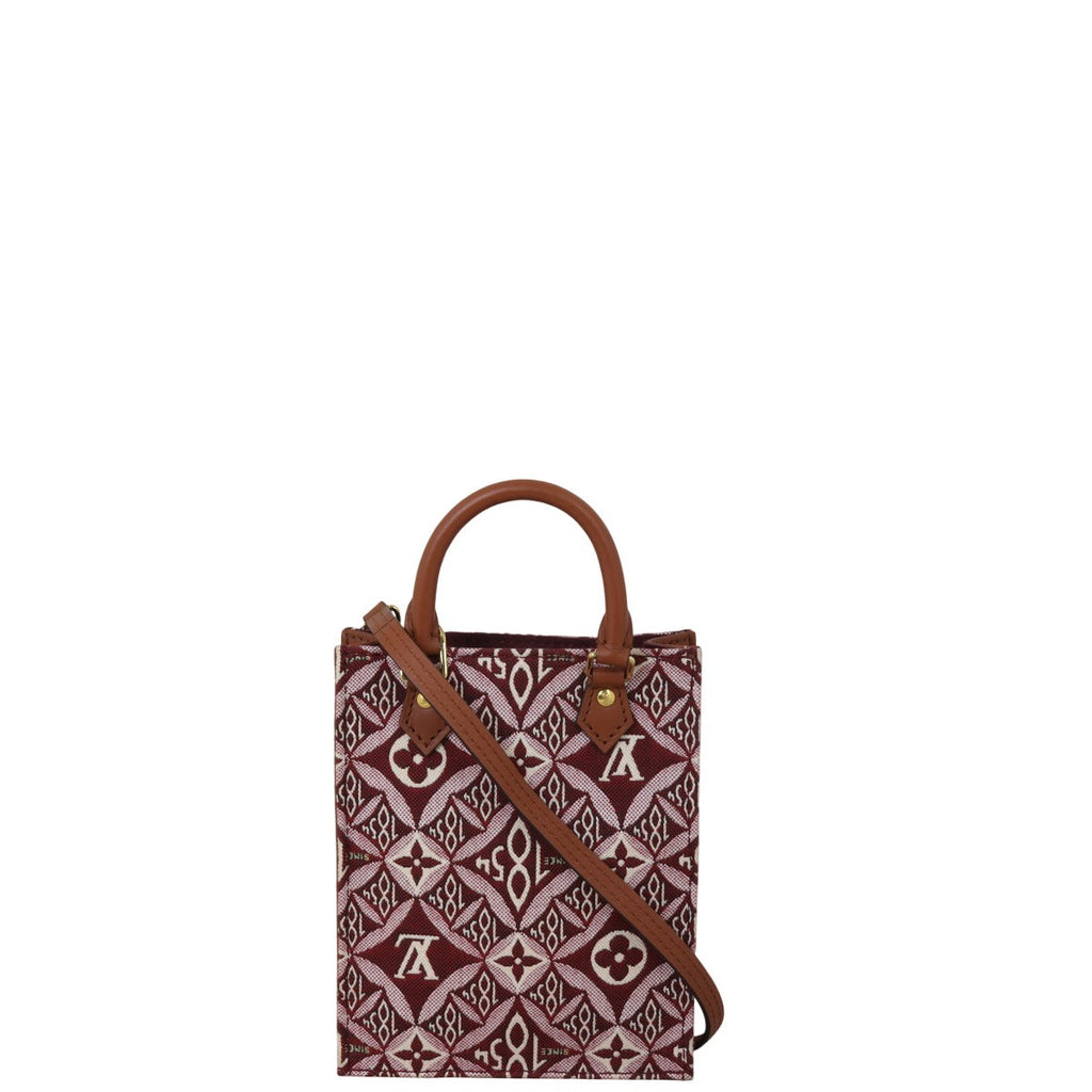 Louis Vuitton Petit Sac Plat Monogram Jacquard Since 1854