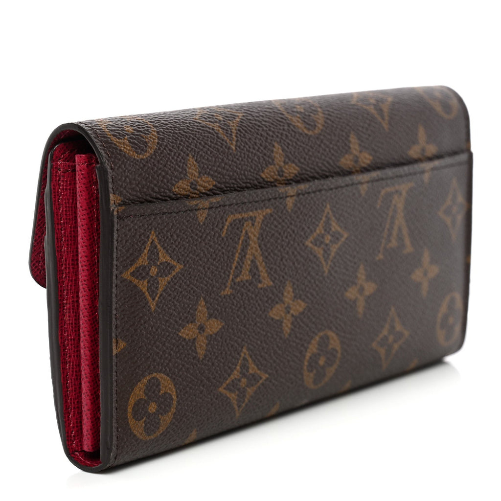 Monogram Sarah Wallet NM Fuchsia