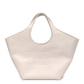 Smooth Calfskin Mary Kate Tote White