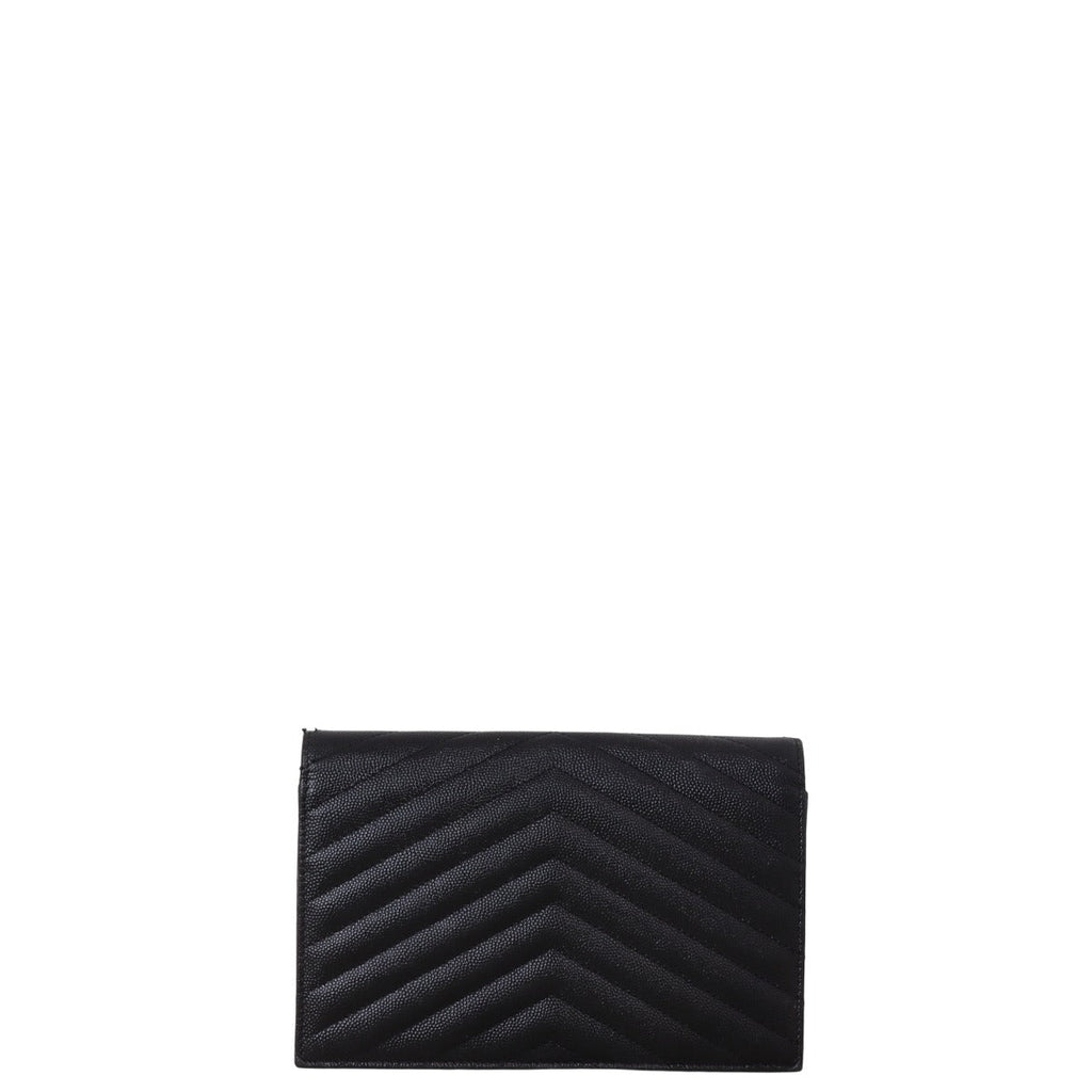 Saint Laurent Cassandre Envelope Chain Wallet