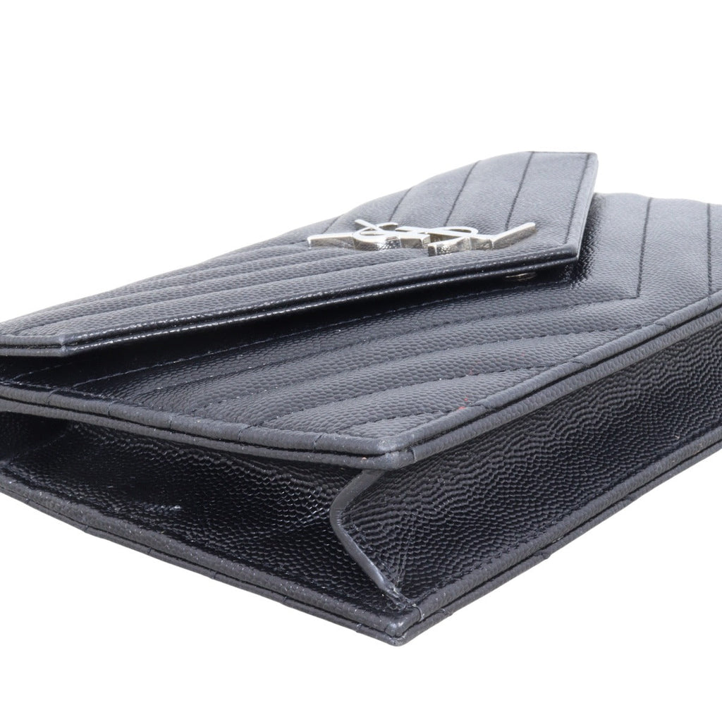 Saint Laurent Cassandre Envelope Chain Wallet