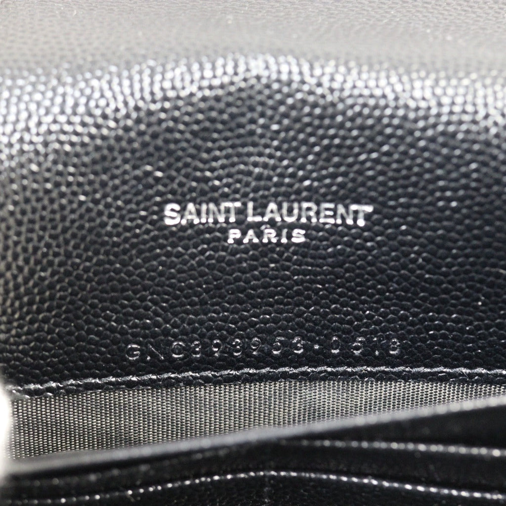 Saint Laurent Cassandre Envelope Chain Wallet
