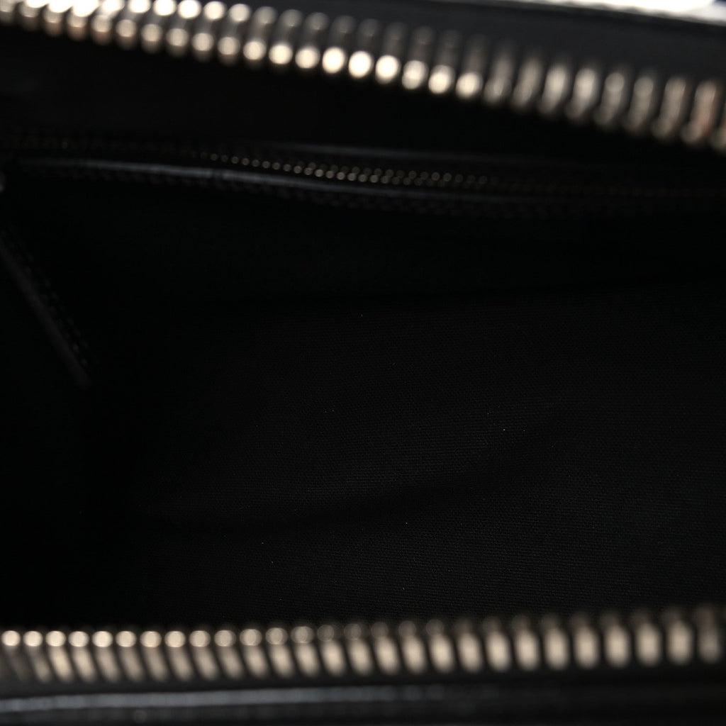 Shiny Lord Calfskin Small Antigona Black