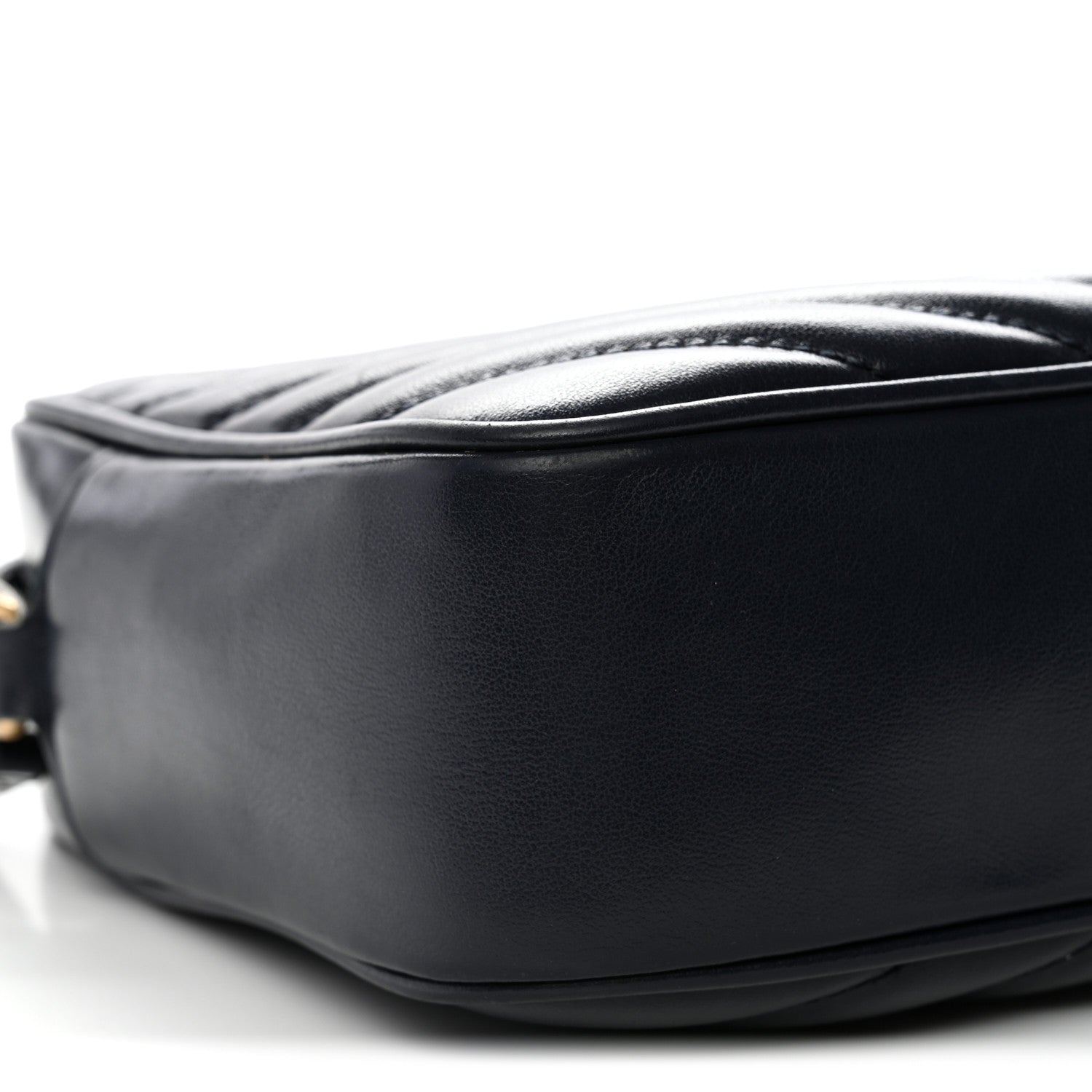 Calfskin Matelasse Monogram Lou Camera Bag Navy