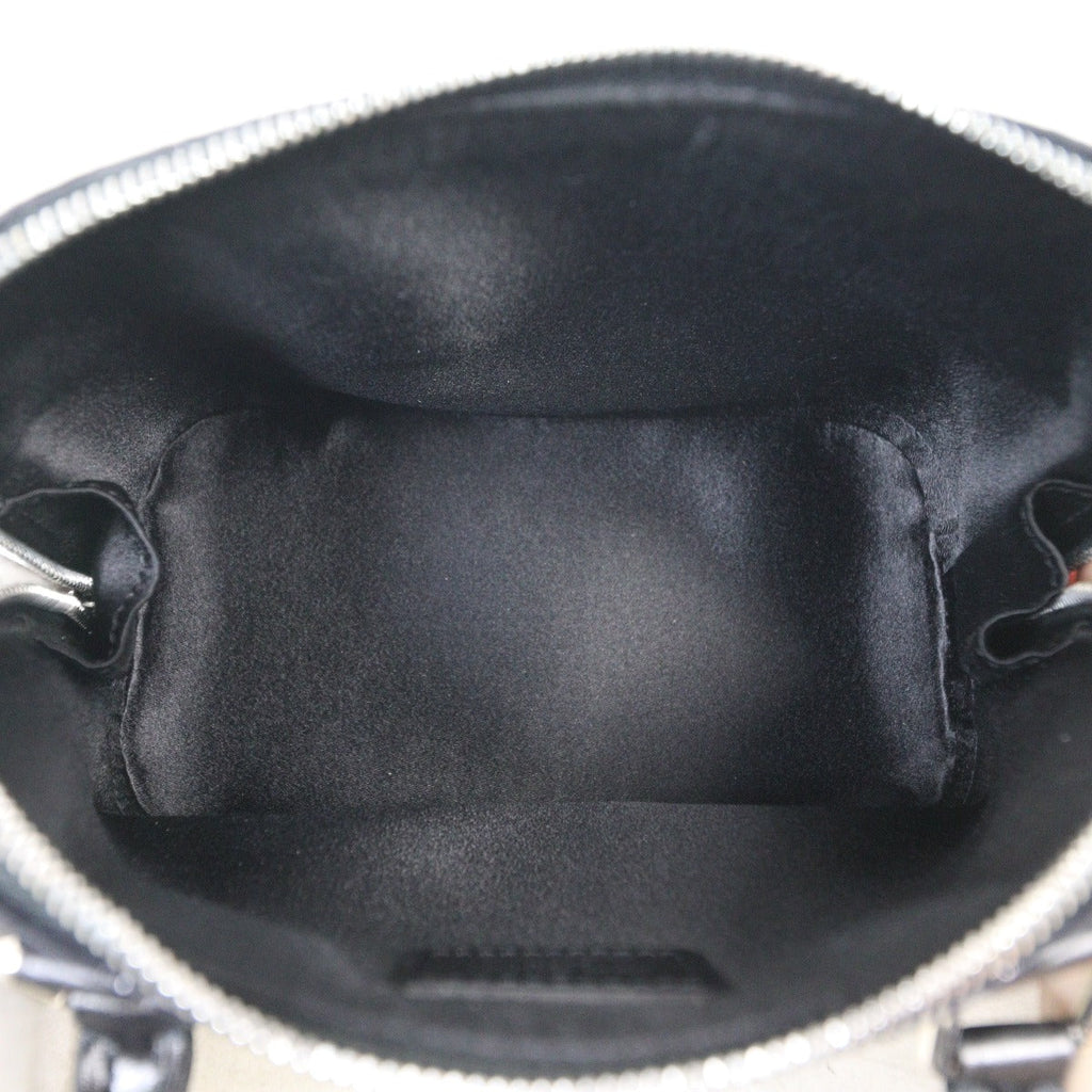 Louis Vuitton Alma Mini Satin Monogram Mini Lin