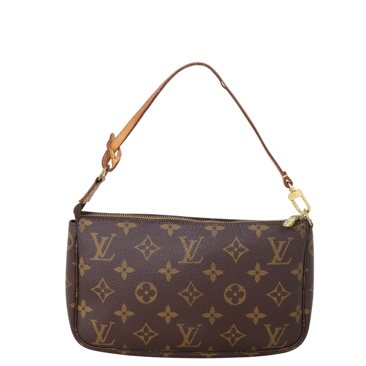Louis Vuitton Pochette Accessoires Monogram with Long Strap