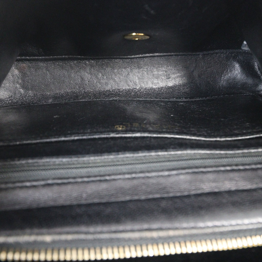 Chanel CC Flap Chain Backpack Velvet
