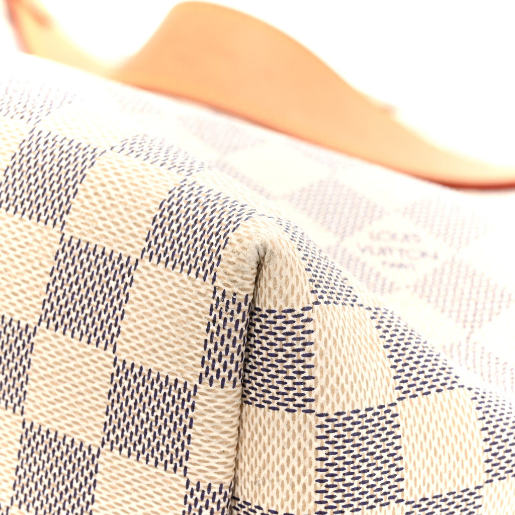 Damier Azur Graceful MM Rose Ballerine