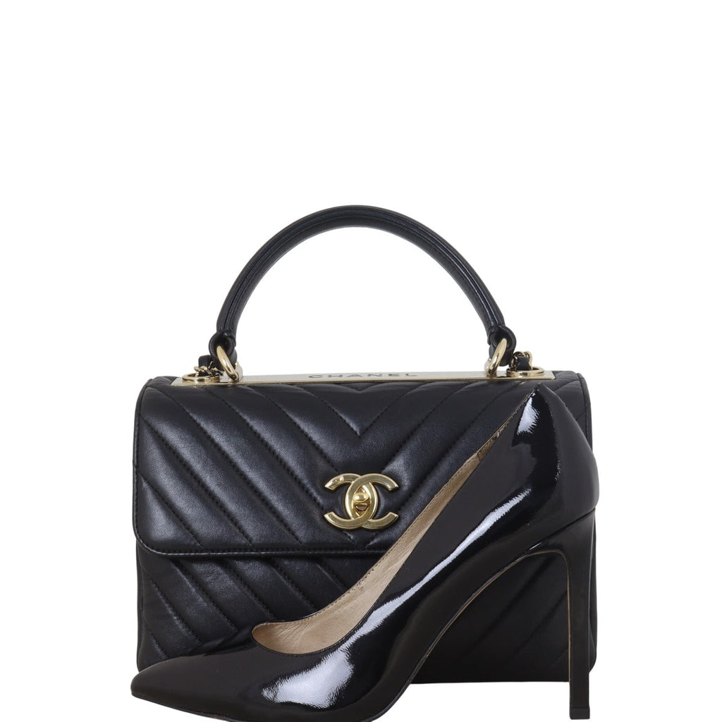 Chanel CC Trendy Chevron Small