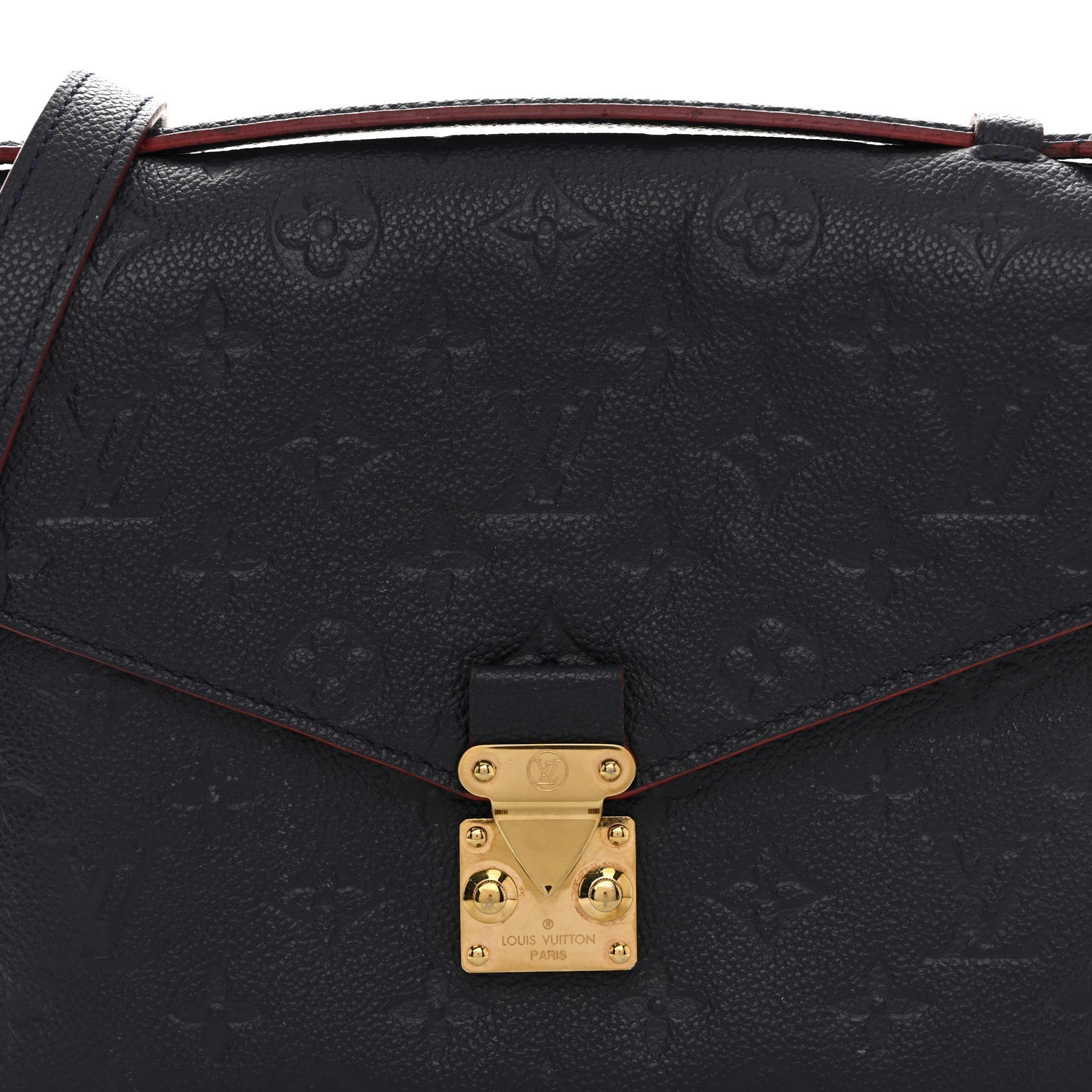 Empreinte Pochette Metis Marine Rouge