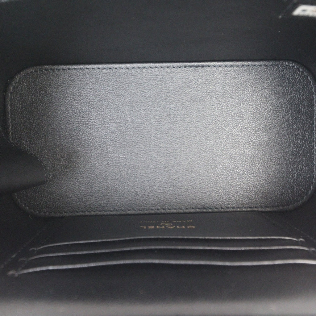 Chanel Vanity Case with Coco Heart Chain