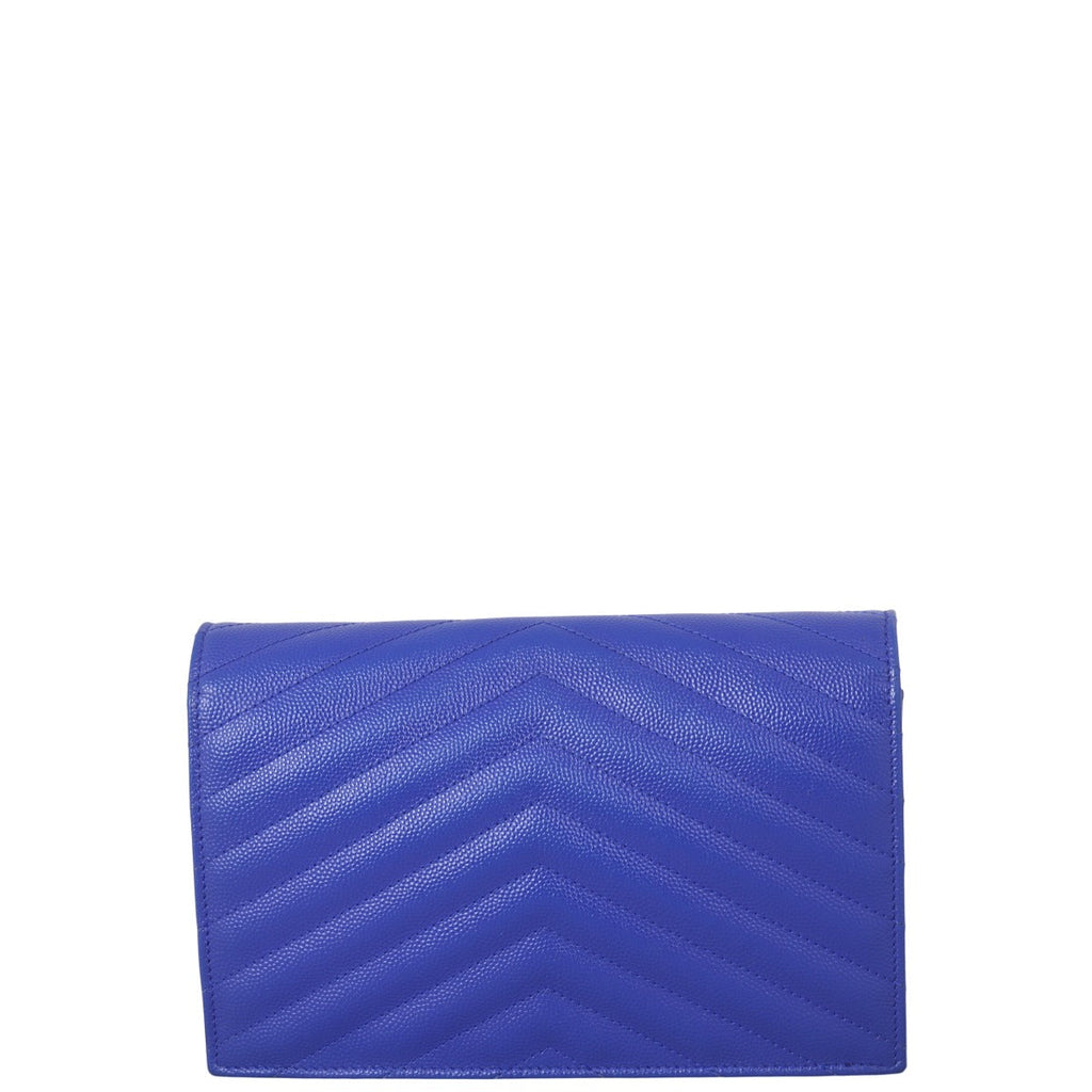 Saint Laurent Cassandre Envelope Chain Wallet
