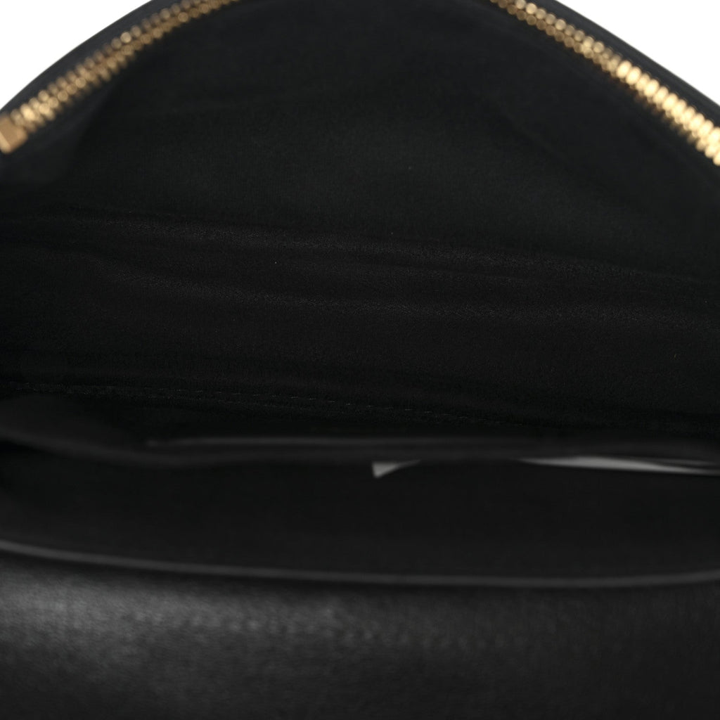 Lambskin Tag Mini Bag Black