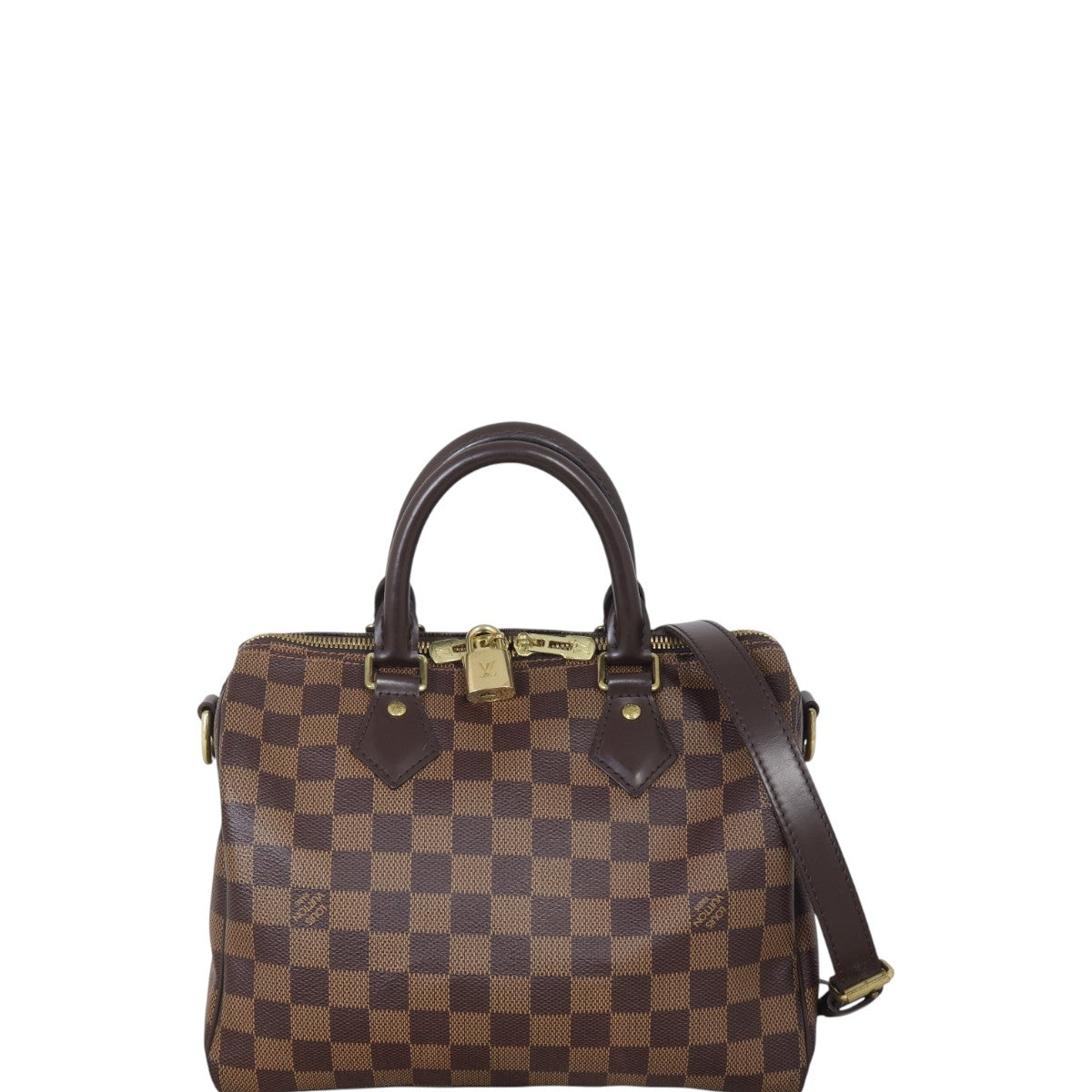 Louis Vuitton Speedy 25 Bandouliere Damier Ebene