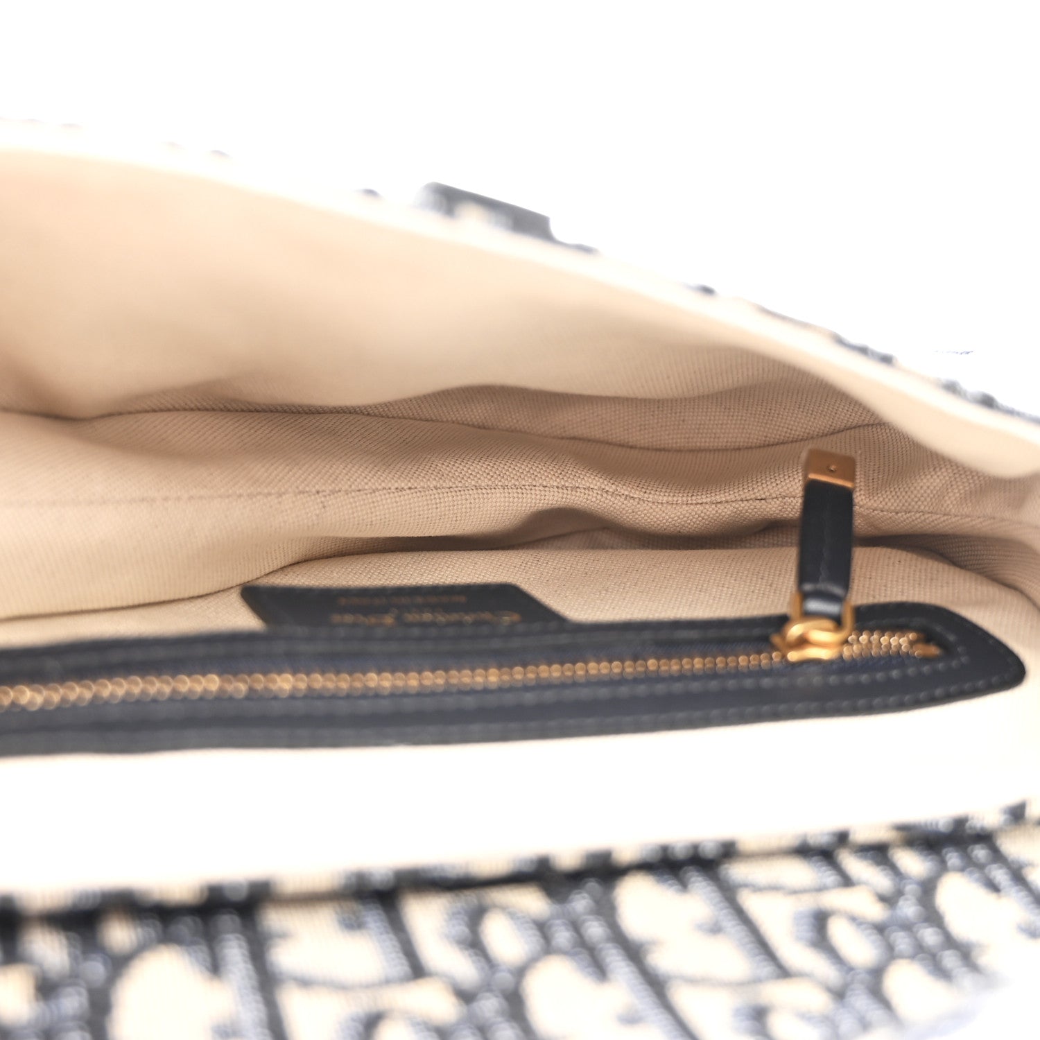 Oblique Saddle Bag Blue