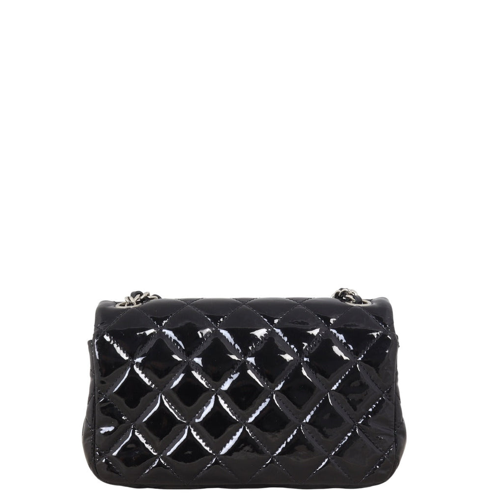 Chanel Classic Flap Extra Mini Rectangular Bag Patent