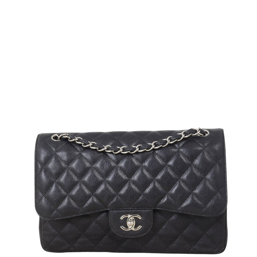 Chanel Classic Double Flap Jumbo Caviar