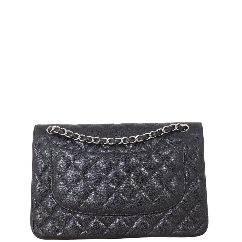 Chanel Classic Double Flap Jumbo Caviar