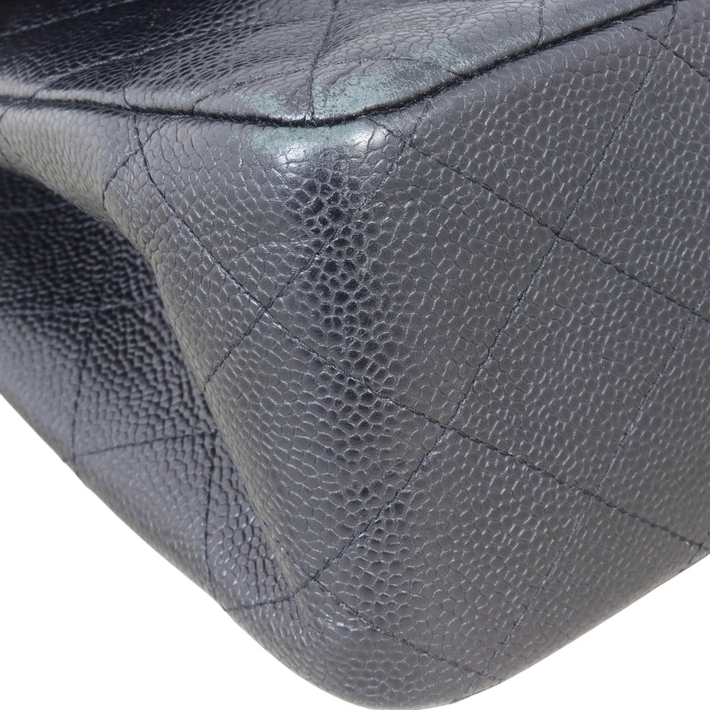 Chanel Classic Double Flap Jumbo Caviar