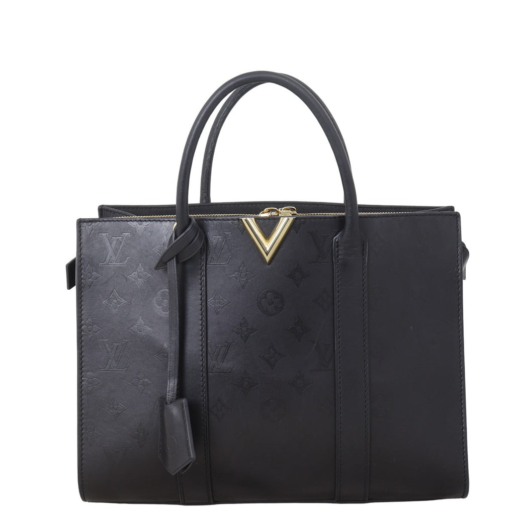 Louis Vuitton Very Tote MM Monogram Cuir Plume