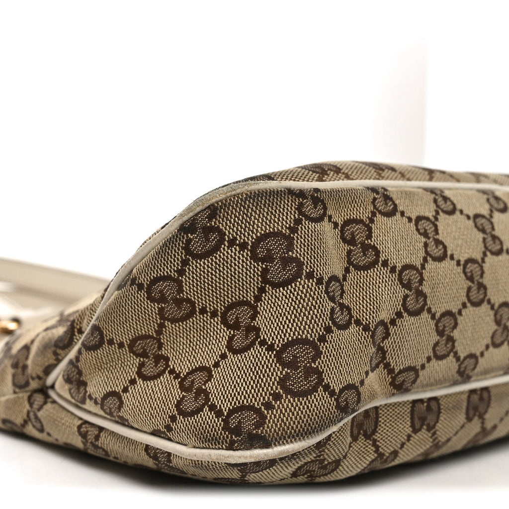 Monogram Medium Charmy Shoulder Bag White