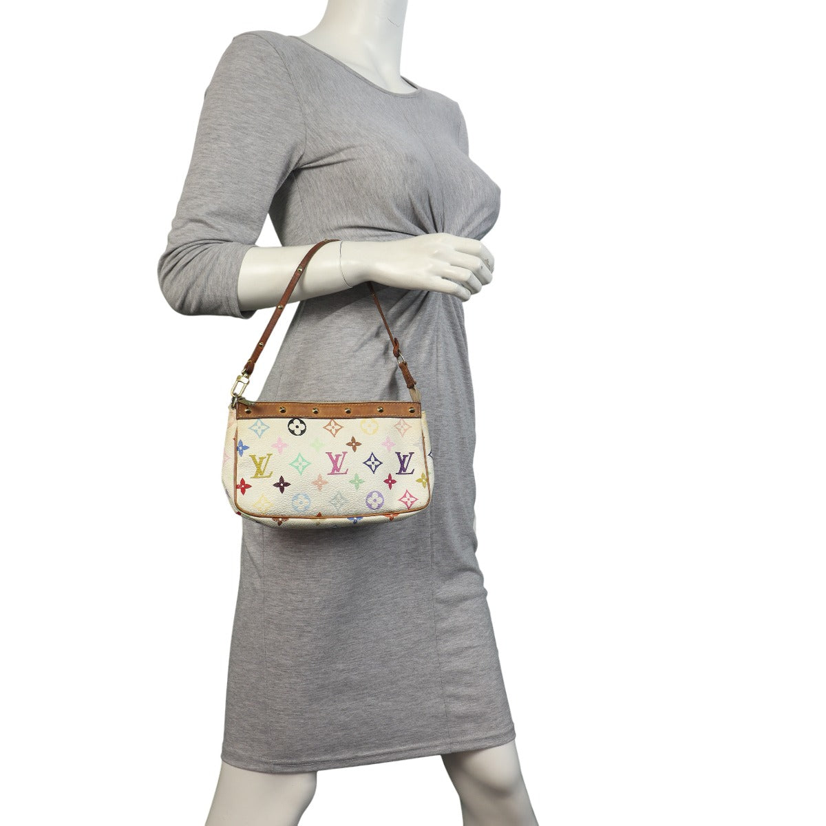Louis Vuitton Pochette Accessories Monogram Multicolore