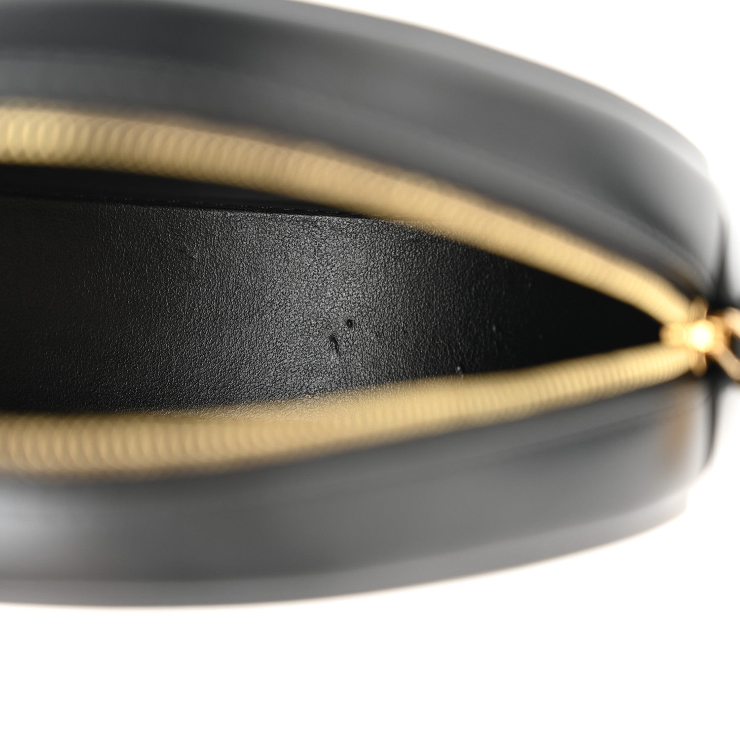 Smooth Calfskin Cuir Triomphe Oval Bag Black