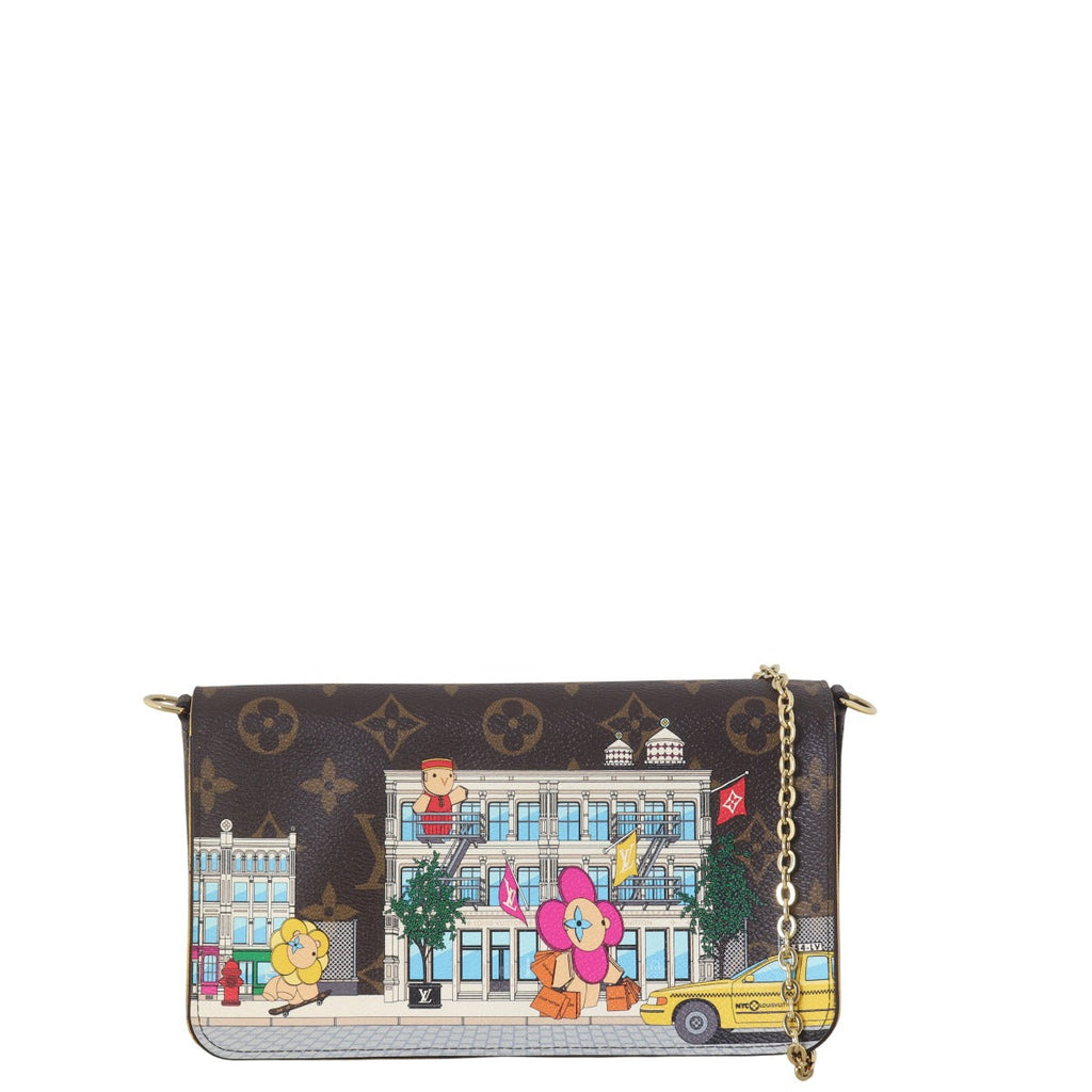 Louis Vuitton Felicie Pochette Monogram Vivienne Christmas 2022