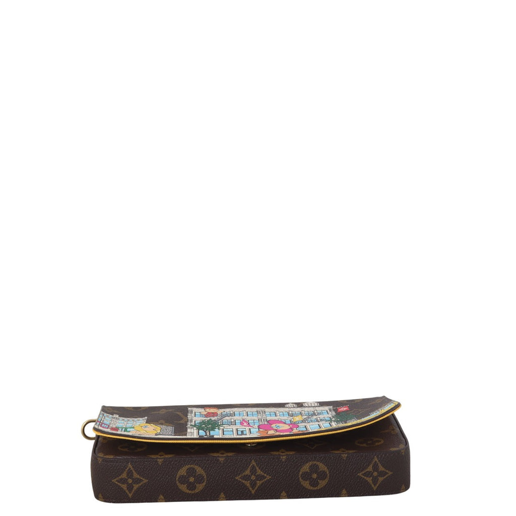 Louis Vuitton Felicie Pochette Monogram Vivienne Christmas 2022