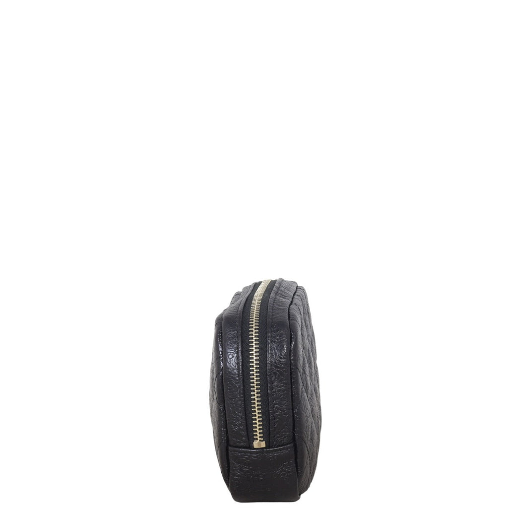 Chanel Camellia Curvy Cosmetic Case Small