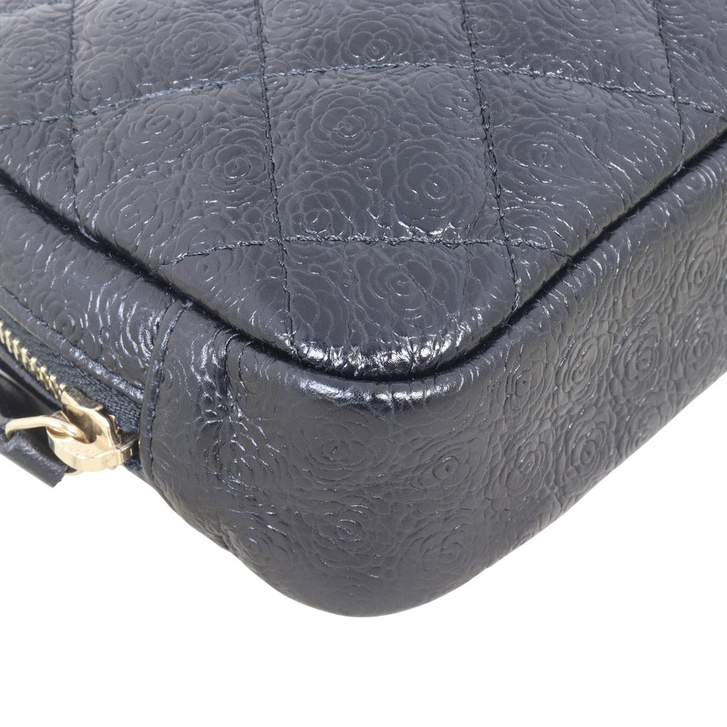 Chanel Camellia Curvy Cosmetic Case Small