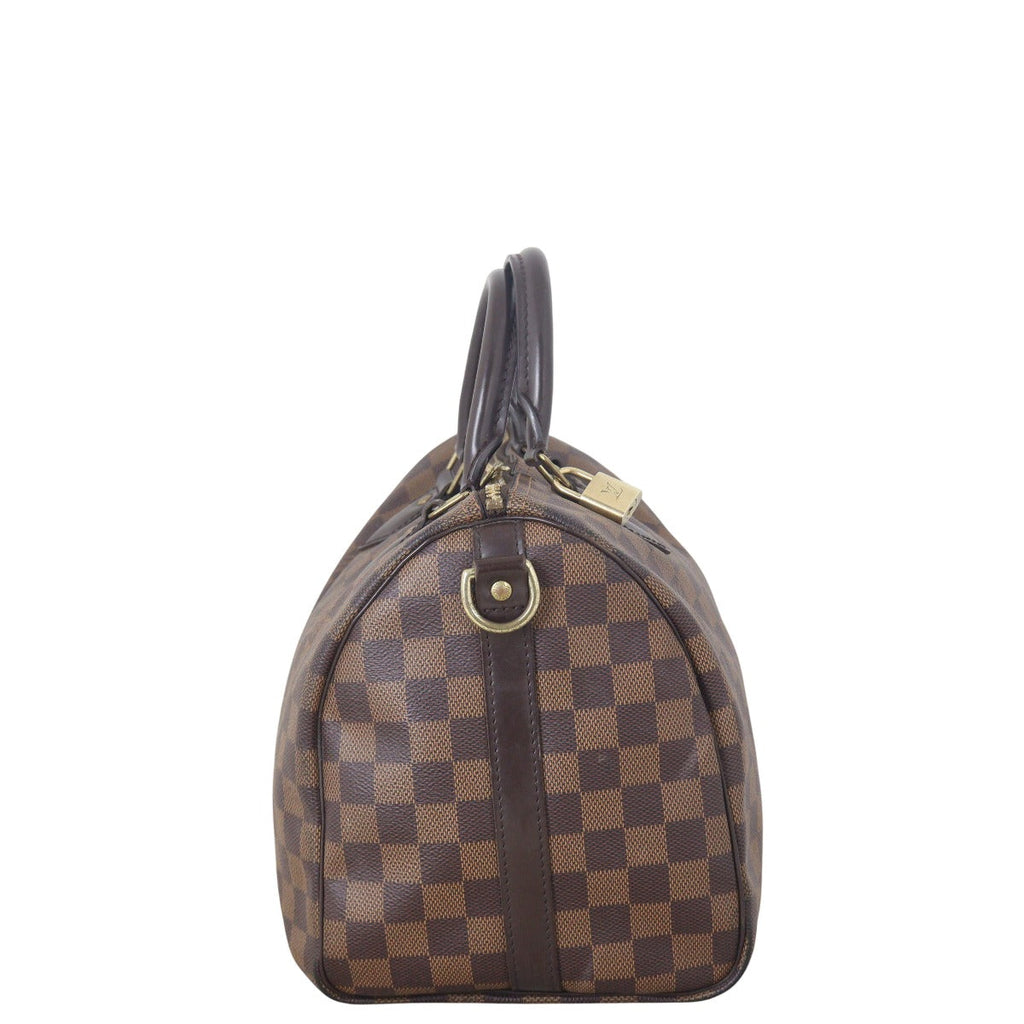 Louis Vuitton Speedy 30 Bandouliere Damier Ebene