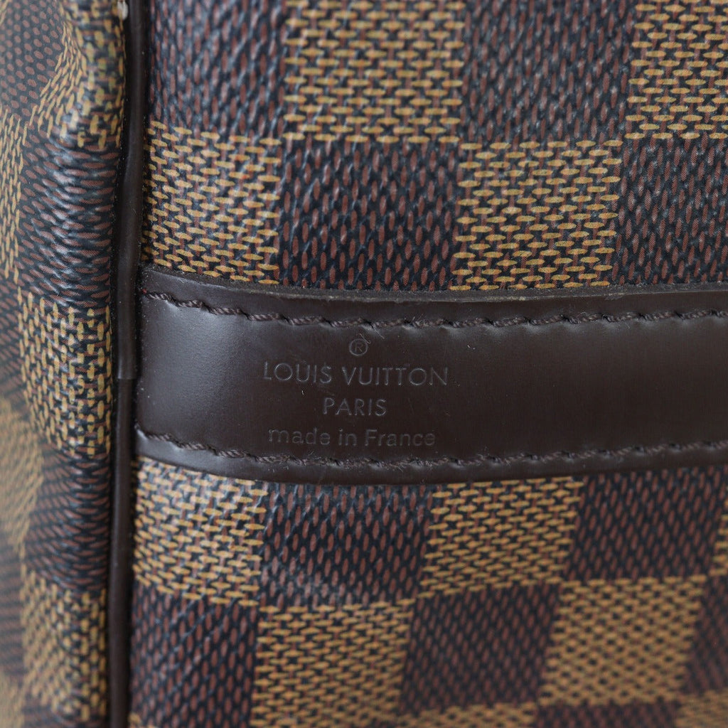 Louis Vuitton Speedy 30 Bandouliere Damier Ebene