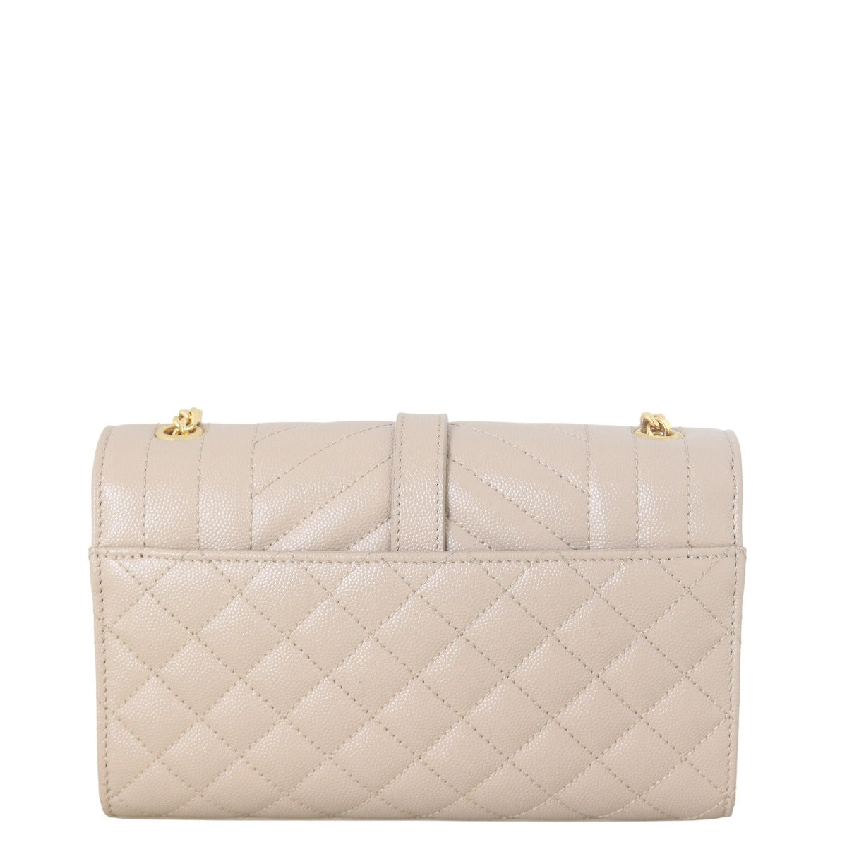 Saint Laurent Monogram Mix Matelasse Envelope Chain Bag Small