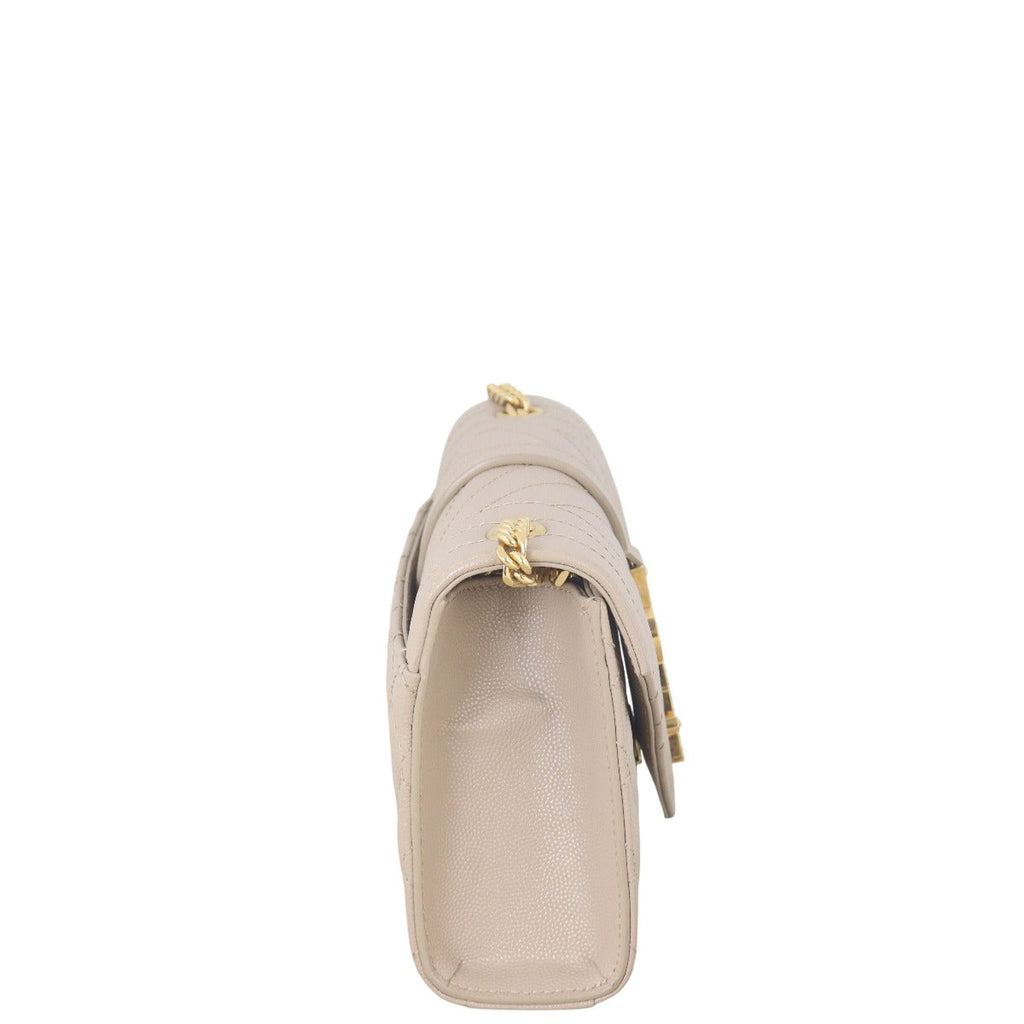 Saint Laurent Monogram Mix Matelasse Envelope Chain Bag Small