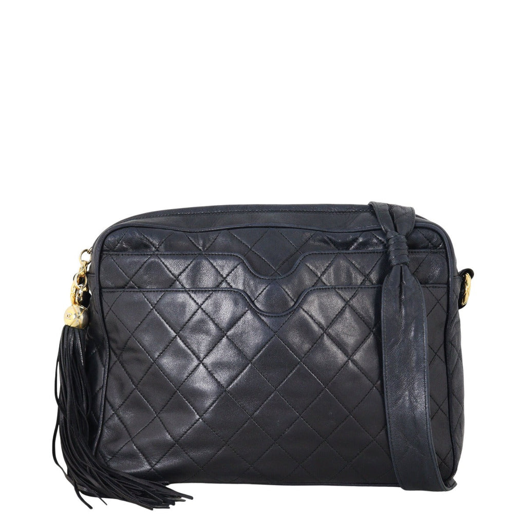 Chanel Vintage Camera Tassel Bag Medium