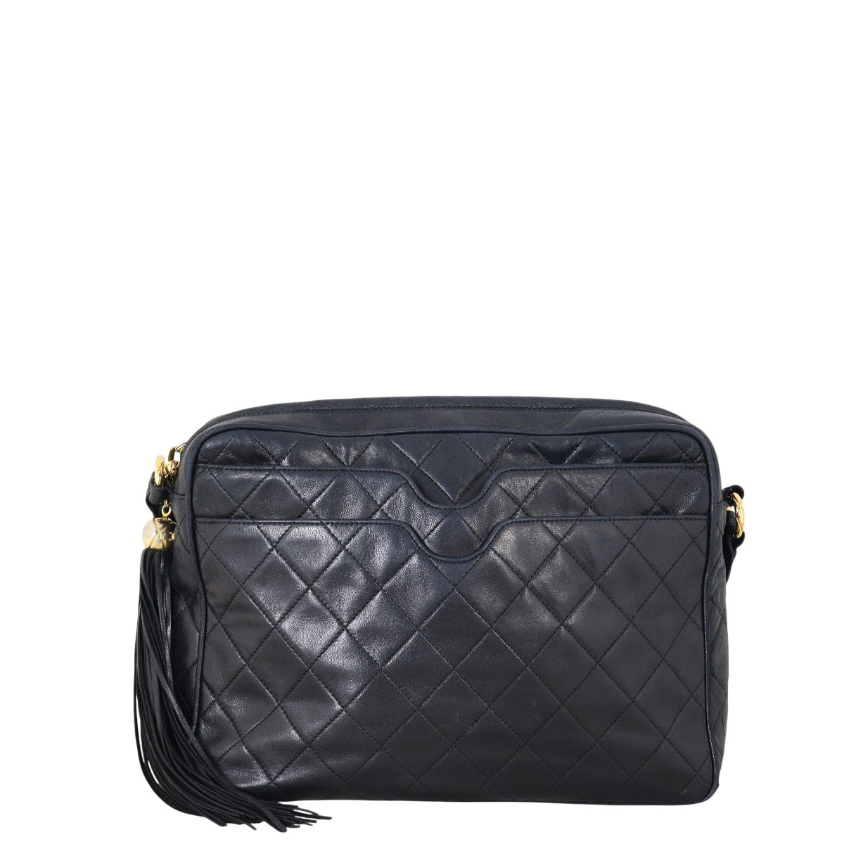 Chanel Vintage Camera Tassel Bag Medium
