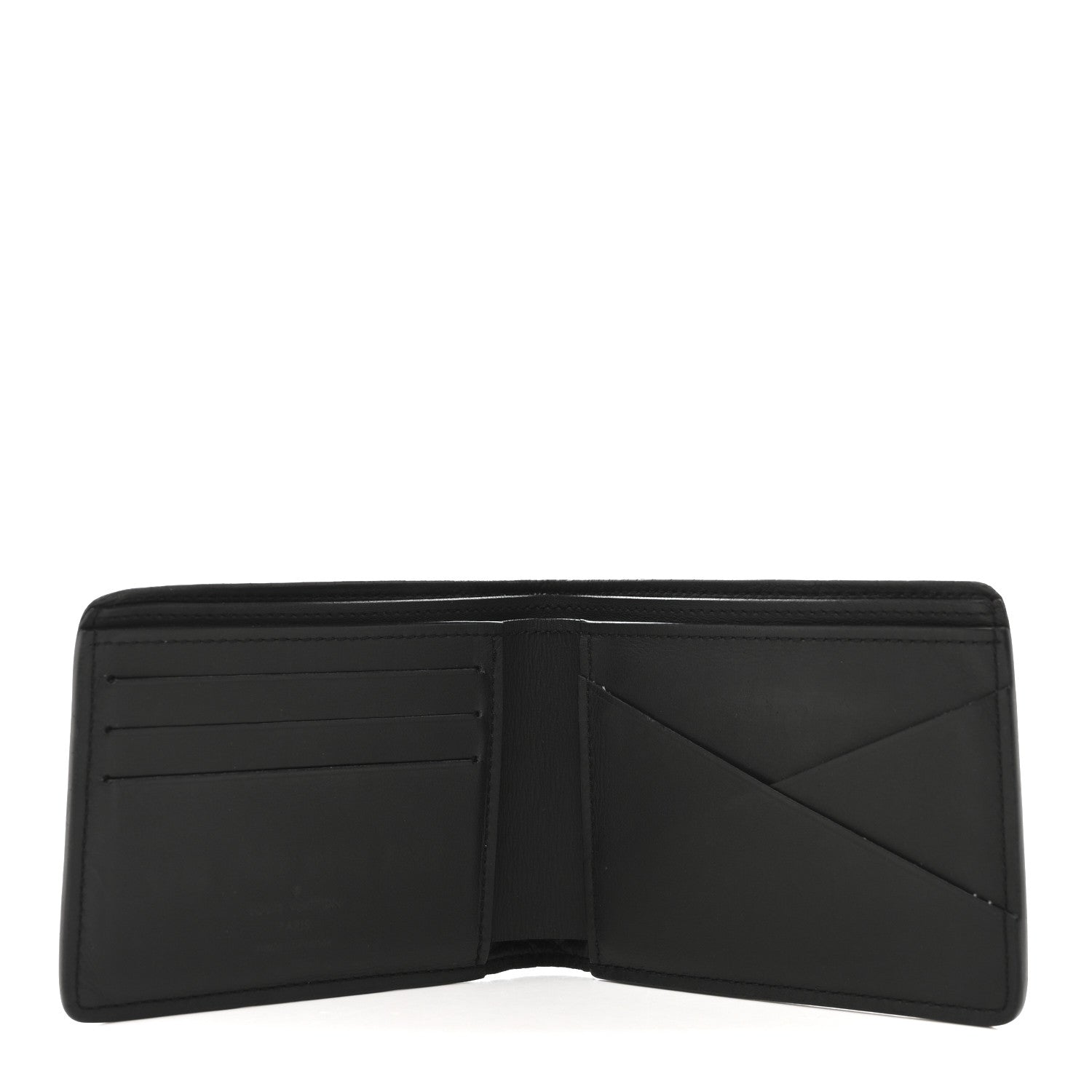 Calfskin Monogram Shadow Multiple Wallet Black