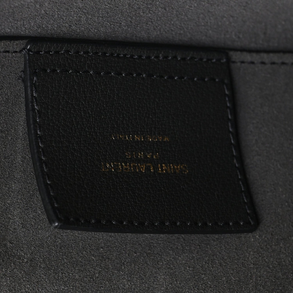 Calfskin Large Shopping Tote Earth