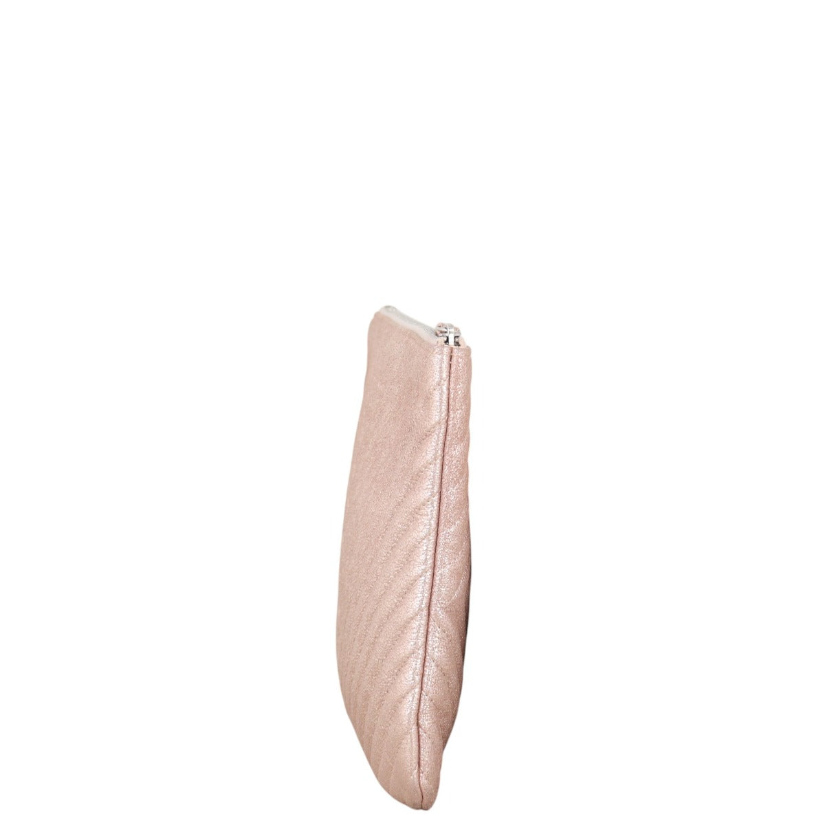 Chanel CC Studs Clutch Metallic