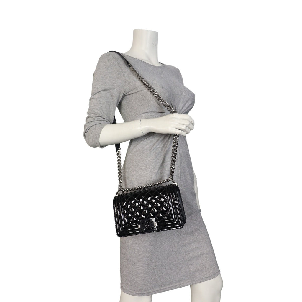 Chanel Boy Small Patent