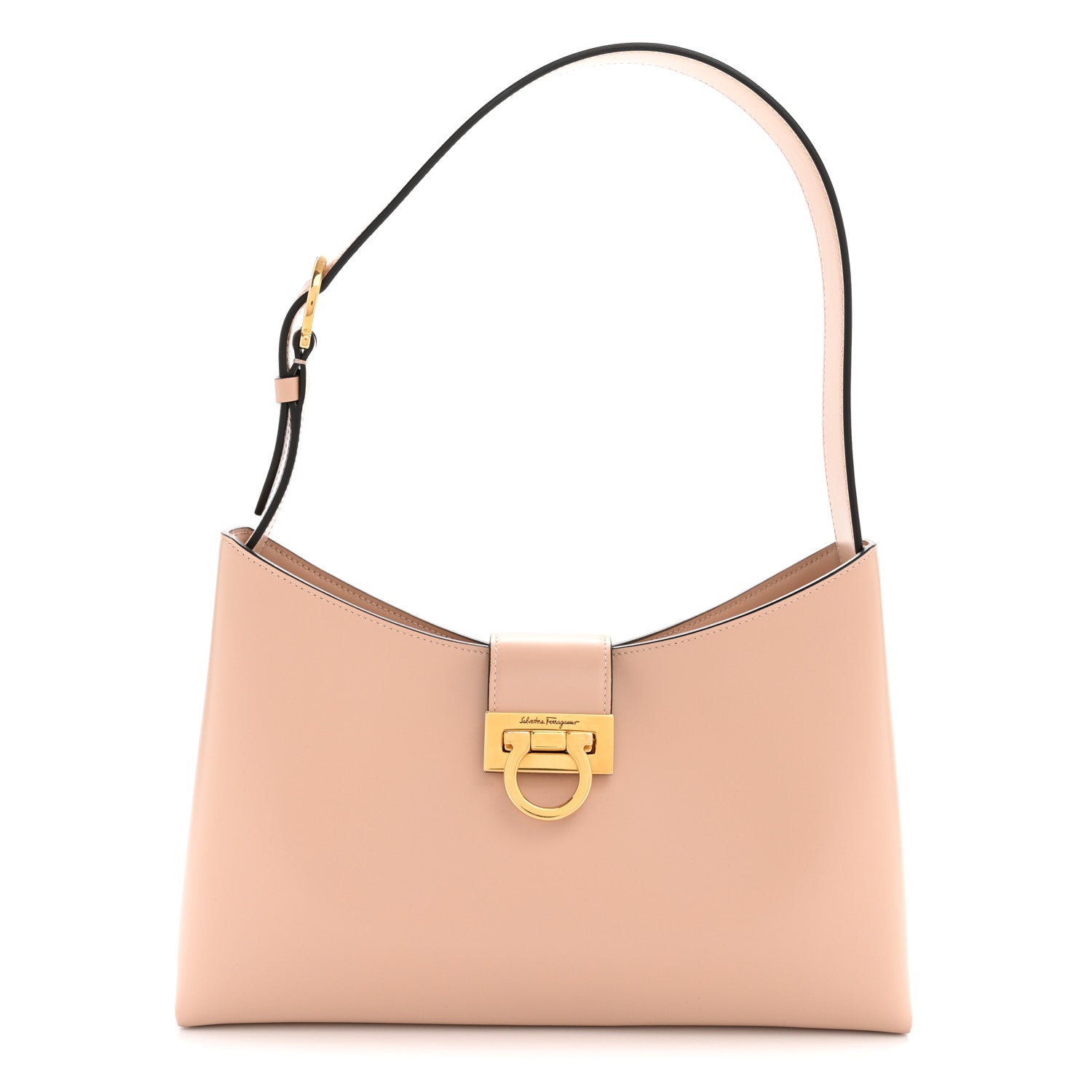Calfskin Trifolio Shoulder Bag Amaretti