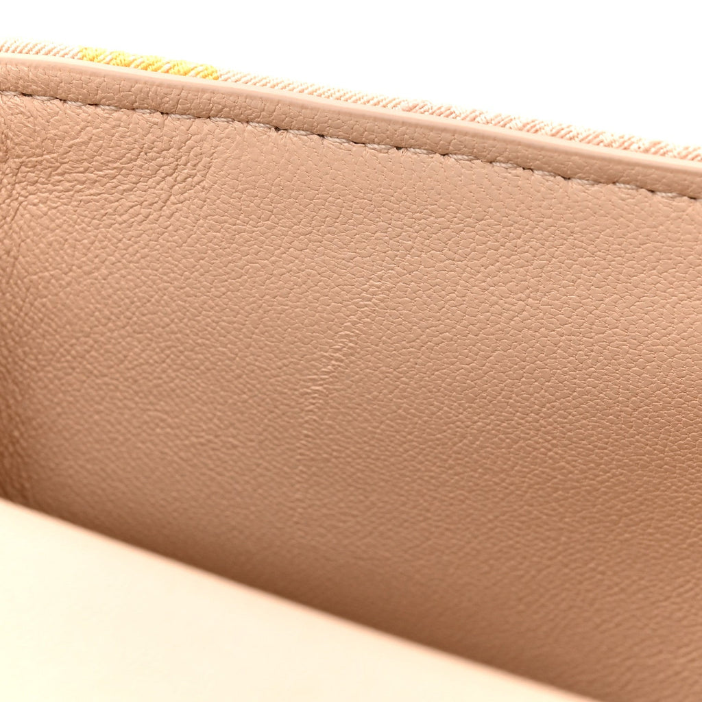 Jacquard Check Soft Snip Mini Chain Bag Teacup