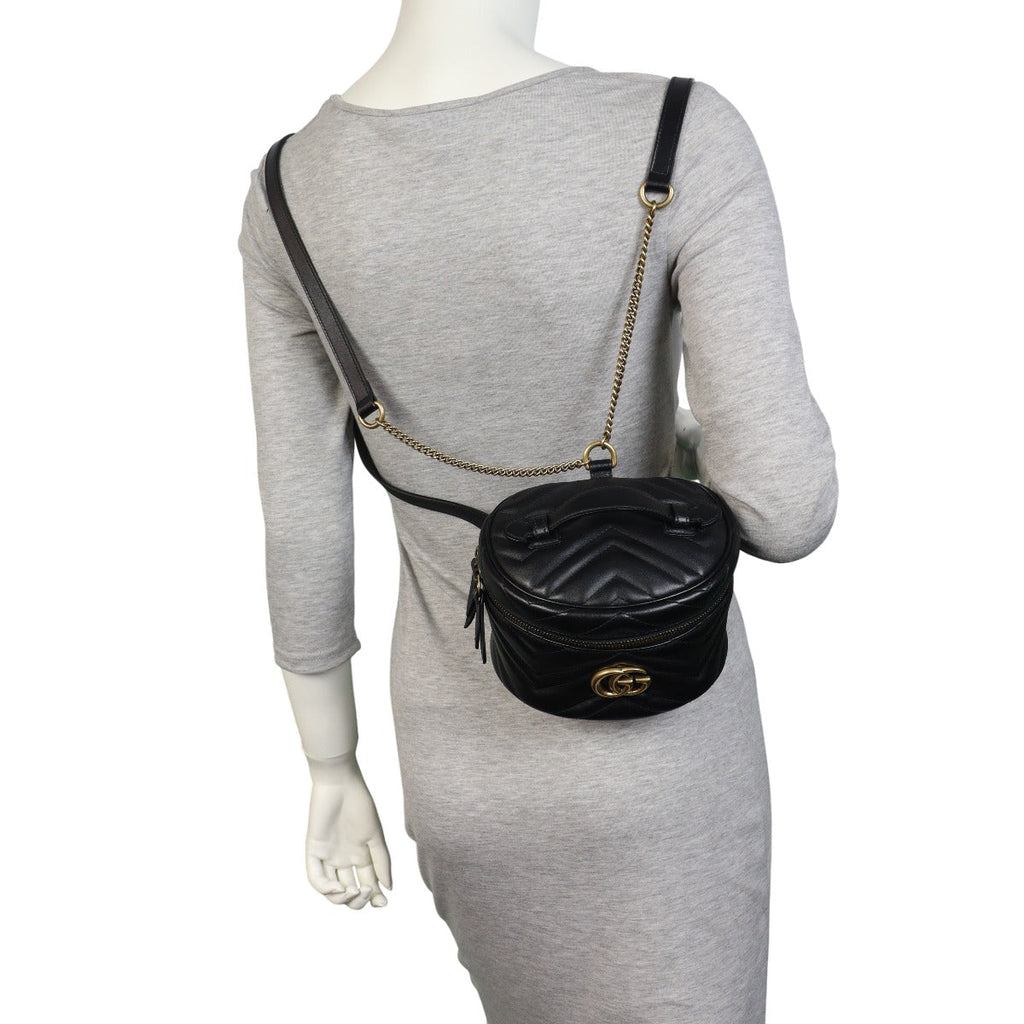 Gucci GG Marmont Vanity Backpack Mini